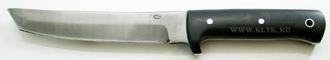Нож МТ-12 Танто (сталь Х12МФ ковка, граб) цельнометаллический