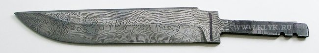 Клинок Н3 дамасская сталь (состав У10А, 7ХНМ6)