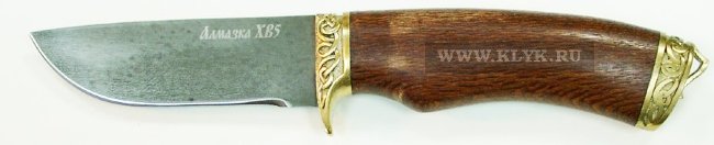 Нож МТ-14 (алмазная сталь, лайсвуд, латунь)
