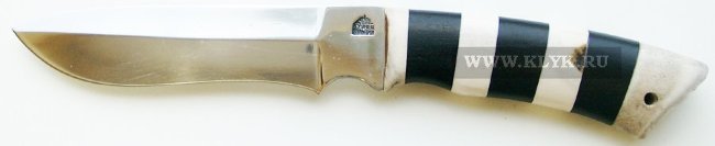 Нож Хищник (сталь Х12Ф1, граб, рог)