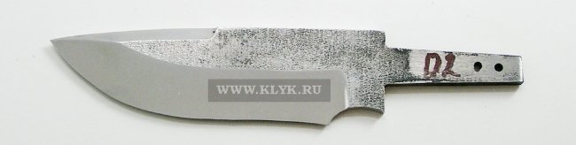 Клинок Лось (сталь D2, ковка, травление, полировка)