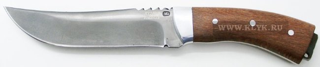 Нож МТ-109 (сталь Х12МФ, лайсвуд) цельнометаллический
